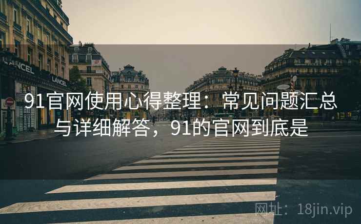 91官网使用心得整理：常见问题汇总与详细解答，91的官网到底是