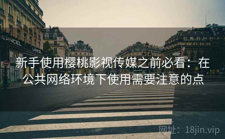 新手使用樱桃影视传媒之前必看：在公共网络环境下使用需要注意的点