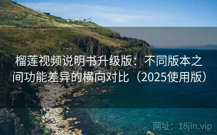 榴莲视频说明书升级版：不同版本之间功能差异的横向对比（2025使用版）